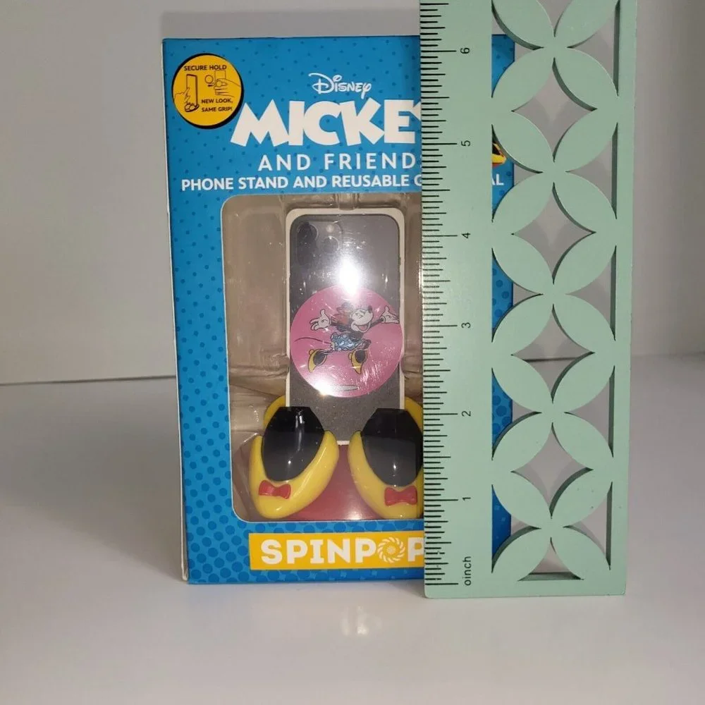 Disney SpinPop Minnie Mouse Mickey And Friends Phone Stand Reusable Grip Decal